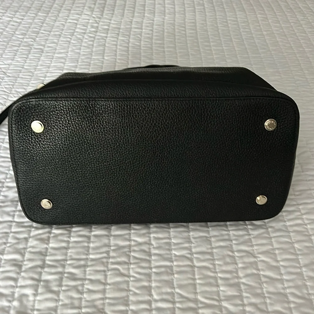 Henri Bendel Black Satchel Handbag - Picture 8 of 16